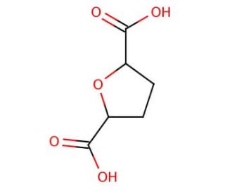 Tetrahydrofuran-2,5-dicarboxylic Acid (CAS 2240-81-5) - chemical structure image