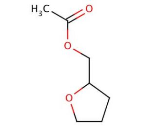 Tetrahydrofurfuryl acetate (CAS 637-64-9) - chemical structure image
