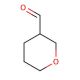 Tetrahydropyran-3-carbaldehyde (CAS 77342-93-9) - chemical structure image