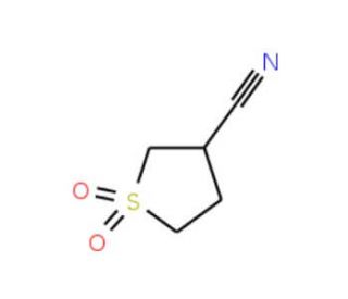 tetrahydrothiophene-3-carbonitrile 1,1-dioxide - chemical structure image