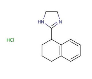 Tetrahydrozoline hydrochloride (CAS 522-48-5) - chemical structure image