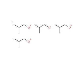 Tetraisobutyl Orthotitanate (contains Isopropoxide) (CAS 7425-80-1) - chemical structure image