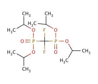 Tetraisopropyl Difluoromethylenebisphosphonate (CAS 78715-59-0) - chemical structure image
