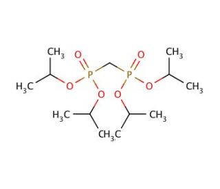 Tetraisopropyl methylenediphosphonate (CAS 1660-95-3) - chemical structure image