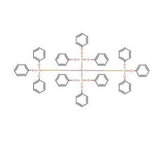 Tetrakis(triphenylphosphite)nickel(0) (CAS 14221-00-2) - chemical structure image