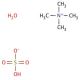 Tetramethylammonium hydrogensulfate hydrate (CAS 207738-07-6) - chemical structure image