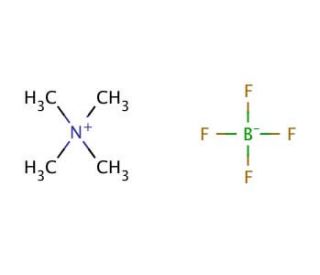 Tetramethylammonium tetrafluoroborate (CAS 661-36-9) - chemical structure image
