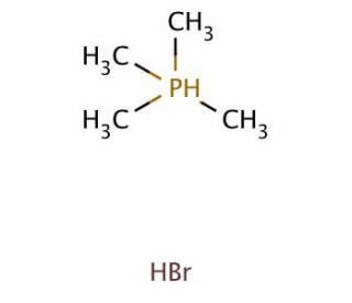 Tetramethylphosphonium bromide (CAS 4519-28-2) - chemical structure image