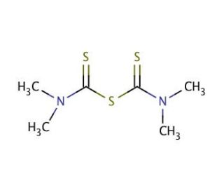 Tetramethylthiuram monosulfide (CAS 97-74-5) - chemical structure image