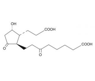 tetranor-PGDM (CAS 70803-91-7) - chemical structure image
