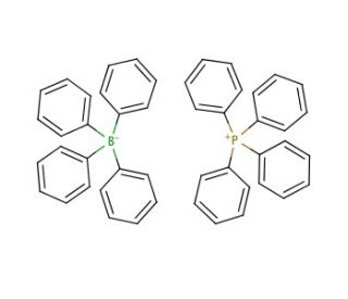 Tetraphenylphosphonium tetraphenylborate (CAS 15525-15-2) - chemical structure image