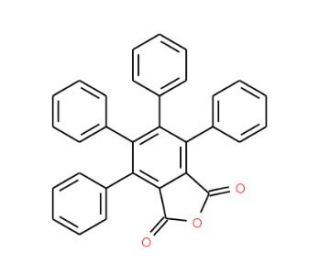 Tetraphenylphthalic anhydride (CAS 4741-53-1) - chemical structure image