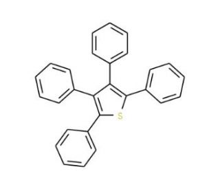 Tetraphenylthiophene (CAS 1884-68-0) - chemical structure image