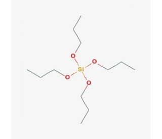 Tetrapropyl orthosilicate (CAS 682-01-9) - chemical structure image