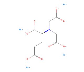 Tetrasodium N,N-Bis(carboxymethyl)-L-glutamate (CAS 51981-21-6) - chemical structure image