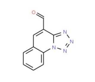 tetrazolo[1,5-a]quinoline-4-carbaldehyde (CAS 121497-03-8) - chemical structure image