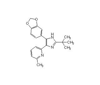 TGF-&beta; RI Kinase Inhibitor III (CAS 356559-13-2) - chemical structure image