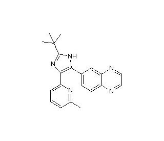 TGF-&beta; RI Kinase Inhibitor VIII (CAS 356559-20-1) - chemical structure image