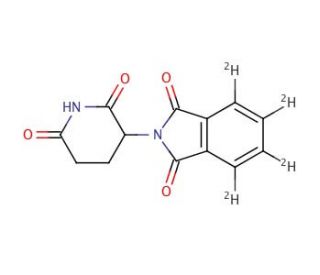Thalidomide-d4 (CAS 1219177-18-0) - chemical structure image