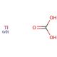 Thallium(I) carbonate (CAS 6533-73-9) - chemical structure image
