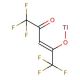 Thallium(I) hexafluoroacetylacetonate (CAS 15444-43-6) - chemical structure image