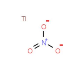 Thallium(I) Nitrate (CAS 10102-45-1) - chemical structure image