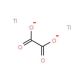 Thallium(I) oxalate (CAS 30737-24-7) - chemical structure image