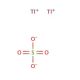 Thallium(I) sulfate (CAS 7446-18-6) - chemical structure image