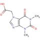 Theophylline-7-acetic acid (CAS 652-37-9) - chemical structure image