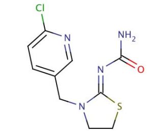 Thiacloprid-amide (CAS 676228-91-4) - chemical structure image