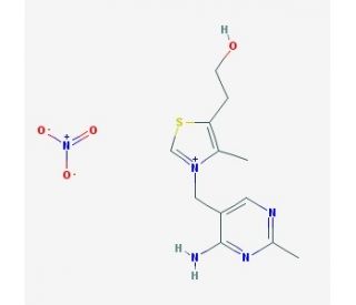 Thiamine Nitrate (CAS 532-43-4) - chemical structure image