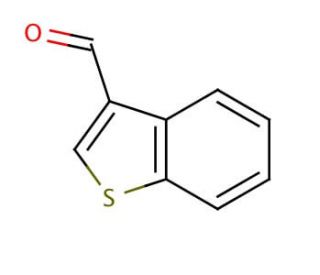 Thianaphthene-3-carboxaldehyde (CAS 5381-20-4) - chemical structure image
