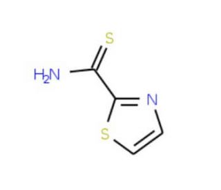 Thiazole-2-carbothioic acid amide (CAS 60758-41-0) - chemical structure image