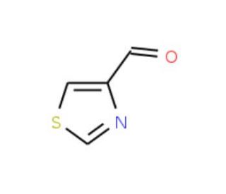 Thiazole-4-carboxaldehyde (CAS 3364-80-5) - chemical structure image