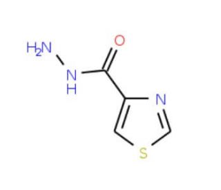 Thiazole-4-carboxylic acid hydrazide (CAS 101257-38-9) - chemical structure image