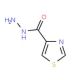 Thiazole-4-carboxylic acid hydrazide (CAS 101257-38-9) - chemical structure image
