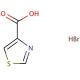 Thiazole-4-carboxylic acid hydrobromide - chemical structure image