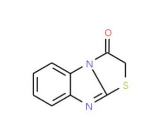 Thiazolo[2,3-b]benzimidazole-3(2H)-one (CAS 3042-01-1) - chemical structure image