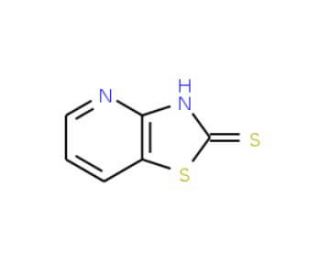 Thiazolo[4,5-b]pyridine-2-thiol (CAS 99158-61-9) - chemical structure image