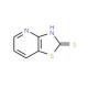 Thiazolo[4,5-b]pyridine-2-thiol (CAS 99158-61-9) - chemical structure image