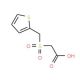 [(thien-2-ylmethyl)sulfonyl]acetic acid - chemical structure image