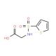 [(thien-2-ylsulfonyl)amino]acetic acid (CAS 82068-09-5) - chemical structure image