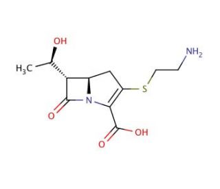 Thienamycin (CAS 59995-64-1) - chemical structure image