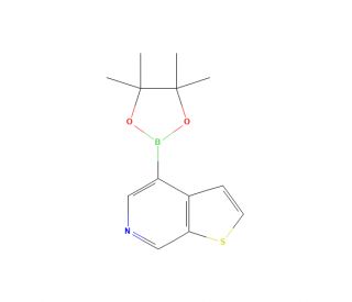 Thieno[2,3-c]pyridine-4-boronic acid, pinacol ester (CAS 2230209-53-5) - chemical structure image