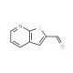 Thieno[2,3-b]pyridine-2-carboxaldehyde (CAS 53174-98-4) - chemical structure image