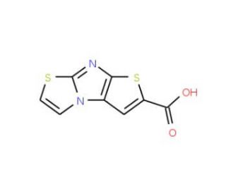 thieno[2&prime;,3&prime;:4,5]imidazo[2,1-b][1,3]thiazole-2-carboxylic acid - chemical structure image