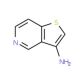 Thieno[3,2-c]pyridin-3-amine (CAS 1159511-16-6) - chemical structure image