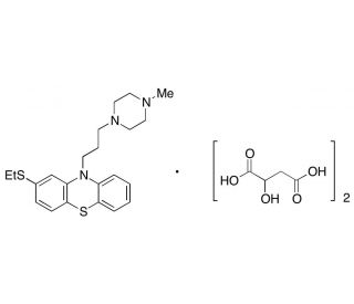 Thiethylperazine dimalate (CAS 52239-63-1) - chemical structure image
