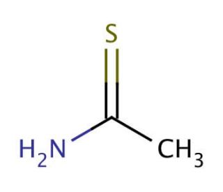 Thioacetamide (CAS 62-55-5) - chemical structure image