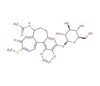 Thiocolchicoside-d3 (CAS 602-41-5 (unlabeled)) - chemical structure image